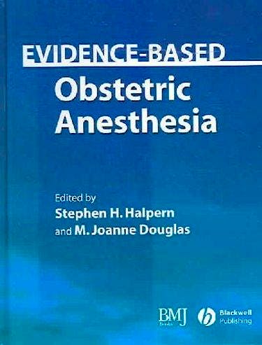 Portada del libro 9780727917348 Evidence-Based Obstetric Anesthesia