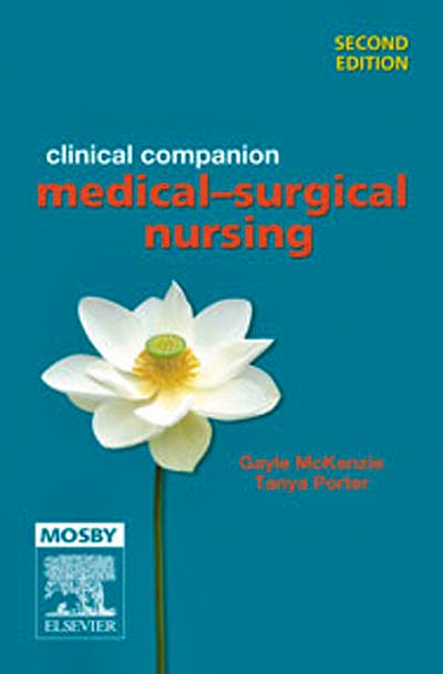 Portada del libro 9780729539968 Clinical Companion: Medical-Surgical Nursing