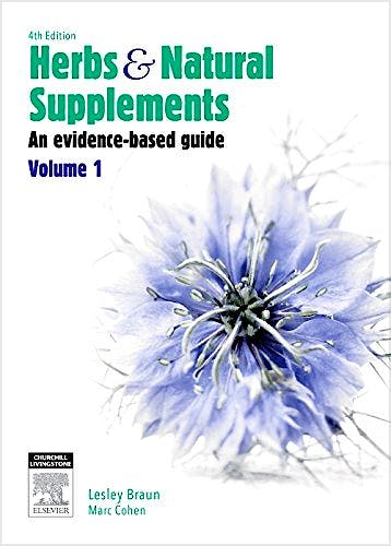 Portada del libro 9780729541718 Herbs and Natural Supplements. An Evidence-Based Guide, Vol. 1