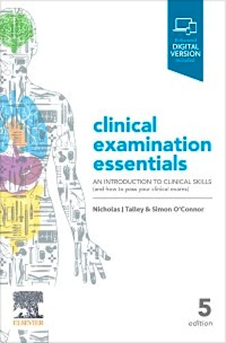 Portada del libro 9780729543118 Clinical Examination Essentials. An Introduction to Clinical Skills (And How to Pass Your Clinical Exams) (Print + Online)