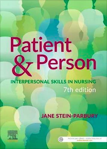 Portada del libro 9780729543545 Patient and Person. Interpersonal Skills in Nursing
