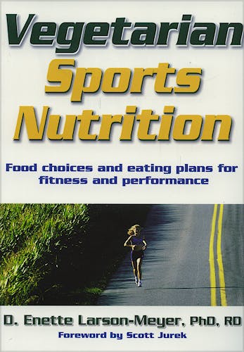 Portada del libro 9780736063616 Vegetarian Sports Nutrition