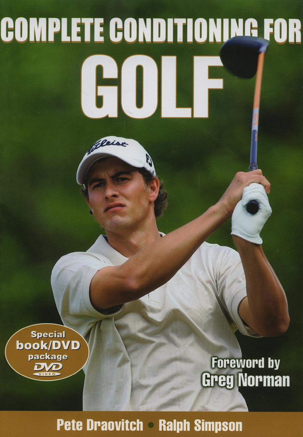 Portada del libro 9780736067799 Complete Conditioning for Golf + Dvd