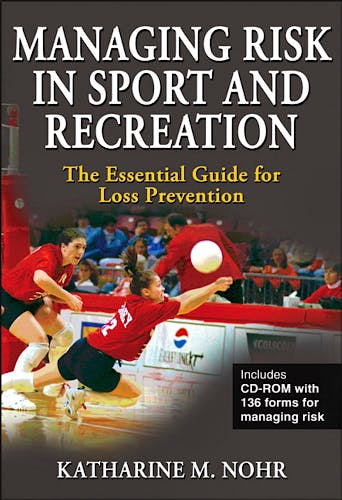 Portada del libro 9780736069335 Managing Risk in Sport and Recreation