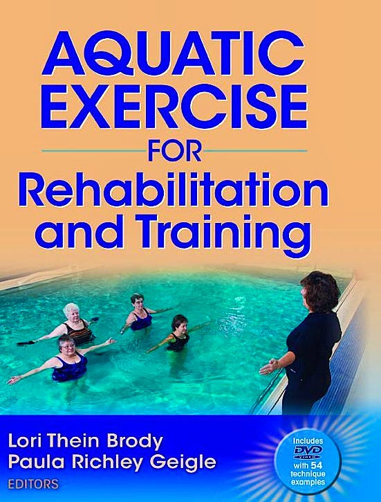Portada del libro 9780736071307 Aquatic Exercise for Rehabilitation and Training + Dvd