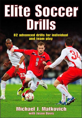 Portada del libro 9780736073868 Elite Soccer Drills