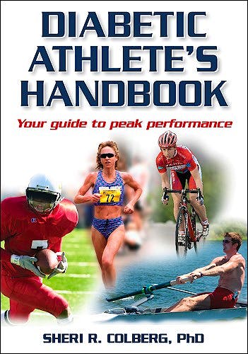 Portada del libro 9780736074933 Diabetic Athlete's Handbook