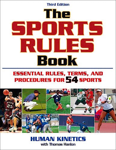 Portada del libro 9780736076326 The Sports Rules Book. Essential Rules, Terms, and Procedures for 54 Sports