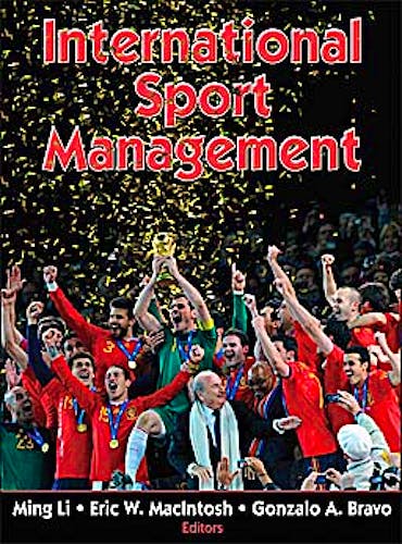 Portada del libro 9780736082730 International Sport Management