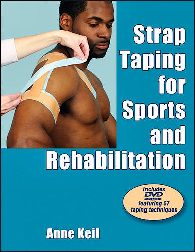 Portada del libro 9780736095273 Strap Taping for Sports and Rehabilitation + DVD