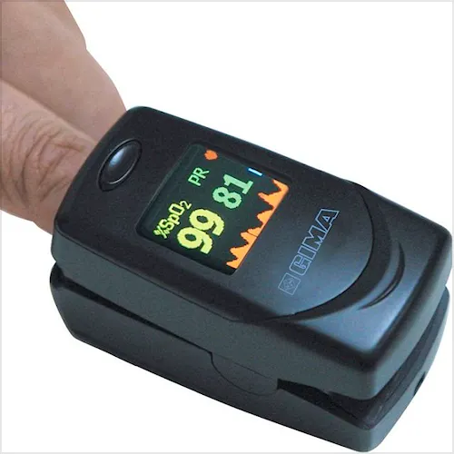 Pulsioxímetro de Dedo GIMA Oxy-6 con Alarmas