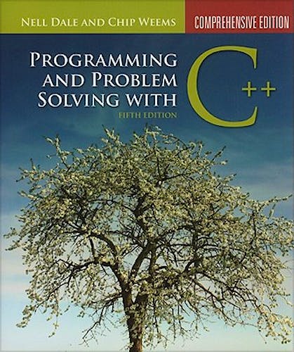 Portada del libro 9780763771560 Programming and Problem Solving with C++: Comprehensive Edition