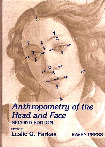Portada del libro 9780781701594 Anthropometry of the Head and Face