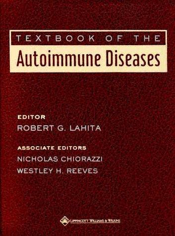 Portada del libro 9780781715058 Textbook of the Autoimmune Diseases