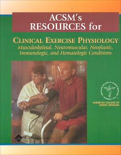 Portada del libro 9780781735025 ACSM's Resources for Clinical Exercise Physiology