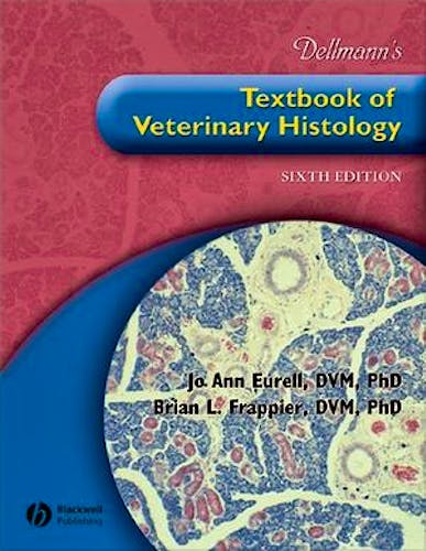 Portada del libro 9780781741484 Dellmann's Textbook of Veterinary Histology + CD