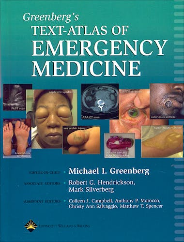 Portada del libro 9780781745864 Greenberg's Text-Atlas of Emergency Medicine
