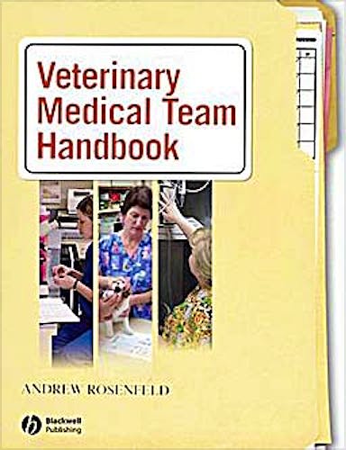 Portada del libro 9780781757591 Veterinary Medical Team Handbook