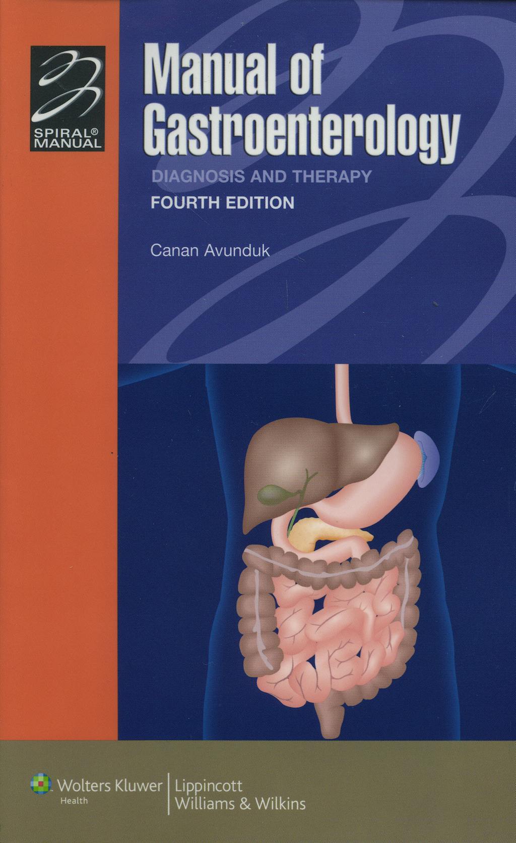 Portada del libro 9780781769747 Manual of Gastroenterology