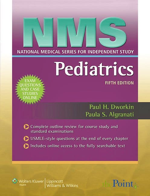 Portada del libro 9780781770750 NMS Pediatrics