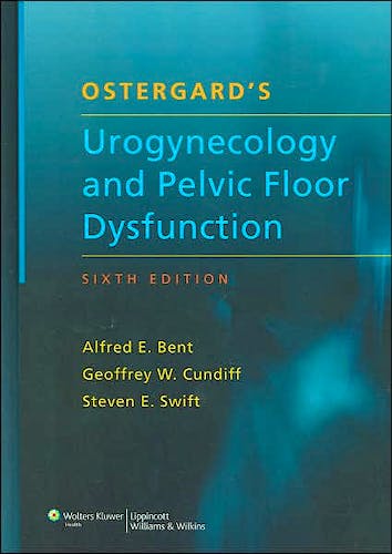 Portada del libro 9780781770958 Ostergard's Urogynecology and Pelvic Floor Dysfunction