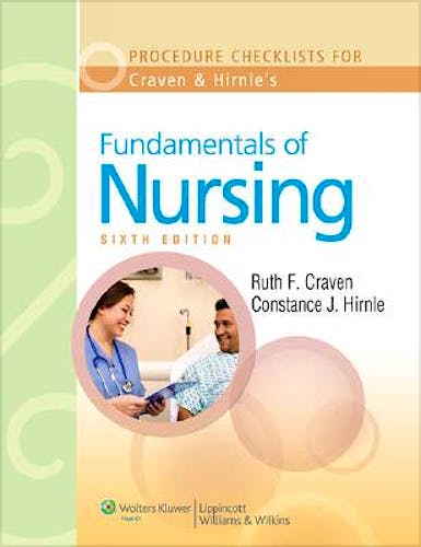 Portada del libro 9780781780247 Procedure Checklists to Accompany Craven and Hirnle's Fundamentals