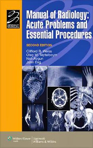 Portada del libro 9780781799645 Manual of Radiology