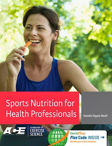Portada del libro 9780803629554 Sports Nutrition for Health Professionals