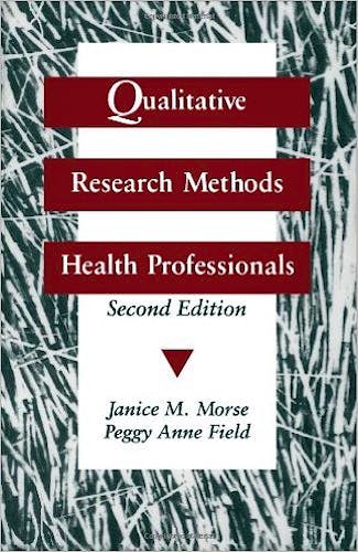 Portada del libro 9780803973275 Qualitative Research Methods for Health Professionals