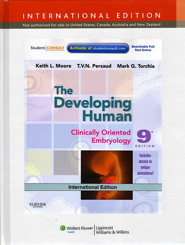 Portada del libro 9780808924449 The Developing Human. Clinically Oriented Embryology (International Edition) + Online Access
