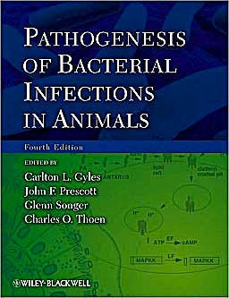 Portada del libro 9780813812373 Pathogenesis of Bacterial Infections in Animals