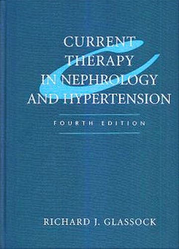 Portada del libro 9780815137337 Current Therapy in Nephrology and Hypertension