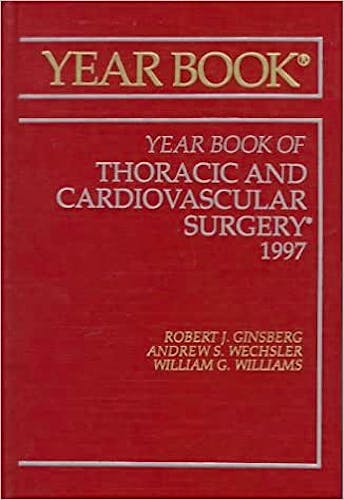 Portada del libro 9780815197454 1999 Year Book of Thoracic & Cardiovascular Surgery