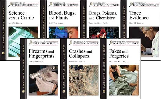 Portada del libro 9780816055074 Essentials of Forensic Science Set, 7-Volumes