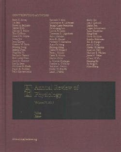 Portada del libro 9780824303778 Annual Review of Physiology, Vol. 77