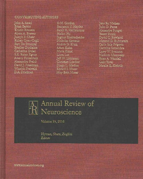 Portada del libro 9780824324391 Annual Review of Neuroscience, Vol. 39