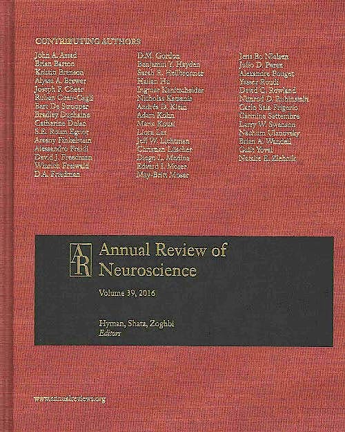 Portada del libro 9780824324407 Annual Review of Neuroscience, Vol. 40