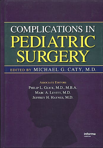 Portada del libro 9780824728366 Complications in Pediatric Surgery