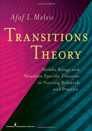 Portada del libro 9780826105349 Transitions Theory: Middle Range and Situation Specific Theories in Nursing Research And