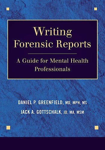 Portada del libro 9780826121585 Writing Forensic Reports for Mental Health Professionals
