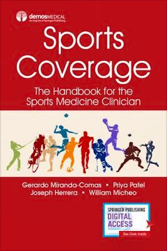 Portada del libro 9780826142955 Sports Coverage. The Handbook for the Sports Medicine Clinician