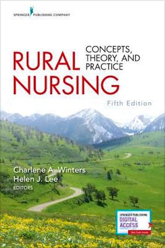 Portada del libro 9780826161673 Rural Nursing. Concepts, Theory, and Practice