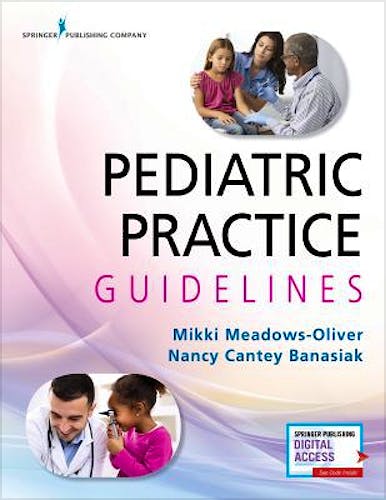 Portada del libro 9780826168696 Pediatric Practice Guidelines