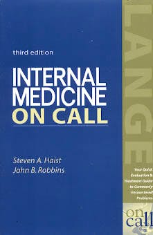 Portada del libro 9780838542781 Internal Medicine on Call