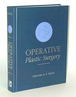 Portada del libro 9780838576762 Operative Plastic Surgery
