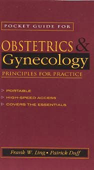 Portada del libro 9780838581346 Pocket Guide for Obstetrics and Gynecology. Principles and Practice
