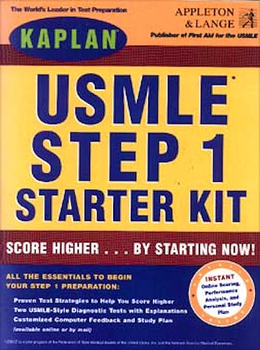 Portada del libro 9780838586655 Usmle Step 1 Starter Kit