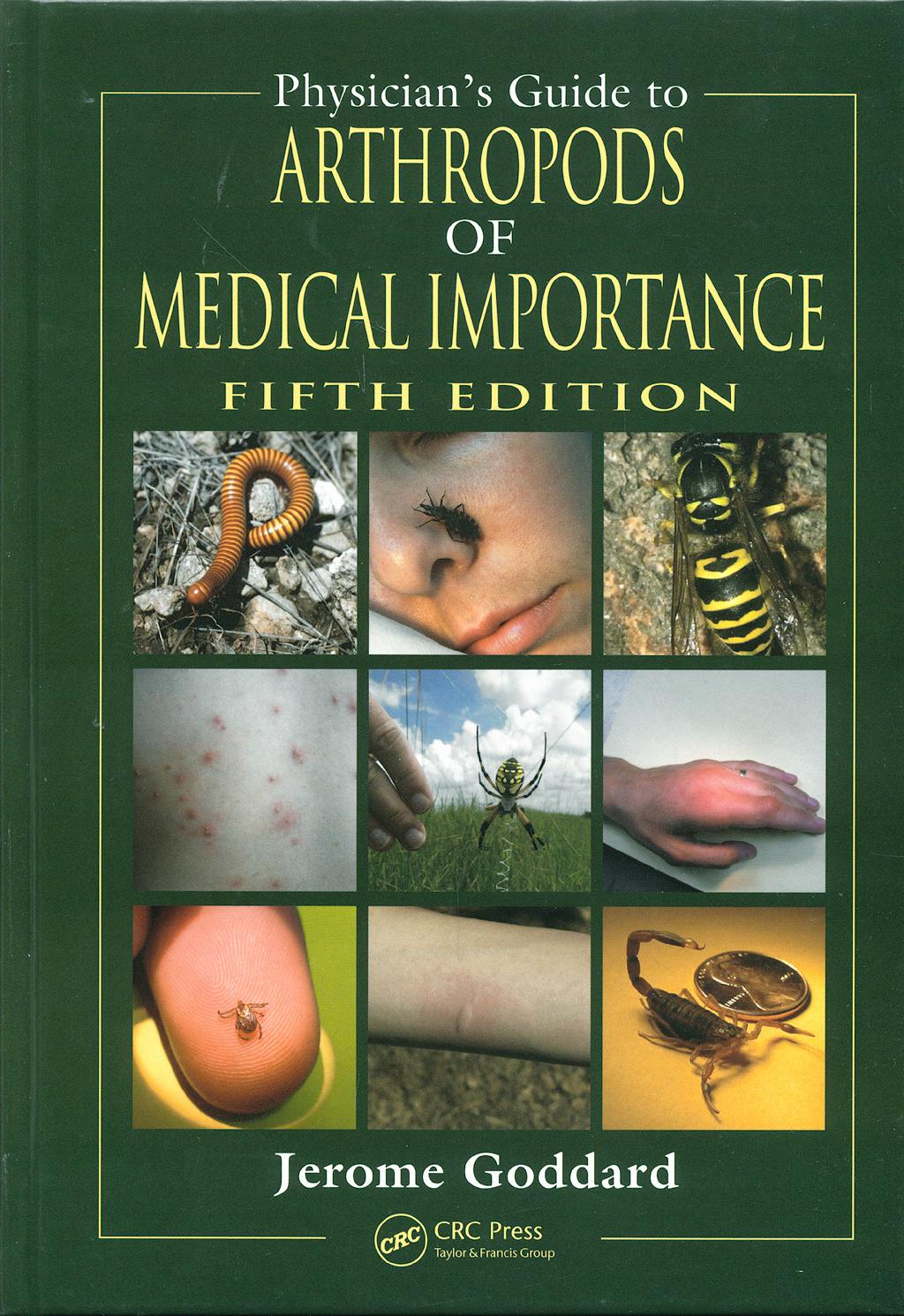 Portada del libro 9780849385391 Physician's Guide to Arthropods of Medical Importance + Cd-Rom