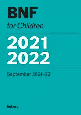 Portada del libro 9780857114150 BNF for Children 2021-2022