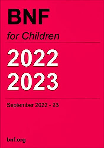Portada del libro 9780857114297 BNF for Children 2022-2033